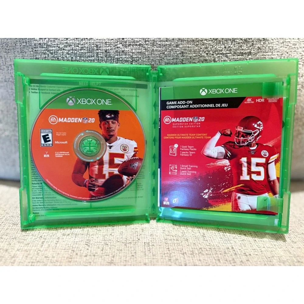 Xbox One Madden‎ NFL 20 Superstar Edition 4K HDR
